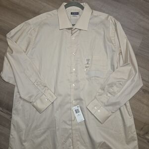Brooks Brothers Light Beige Dress Shirt